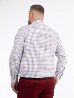 Chemise Carreaux Paul & Shark Grande Taille blanc homme grande taille - Capelstore