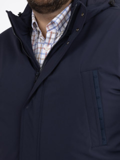 Parka Typhoon Paul & Shark Grande Taille marine homme grande taille - Capelstore