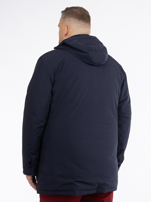Parka Typhoon Paul & Shark Grande Taille marine homme grande taille - Capelstore