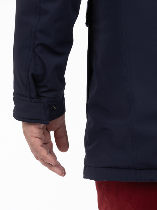 Parka Typhoon Paul & Shark Grande Taille marine homme grande taille - Capelstore