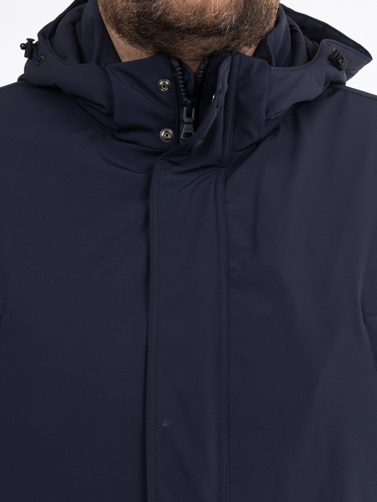 Parka Typhoon Paul & Shark Grande Taille marine homme grande taille - Capelstore