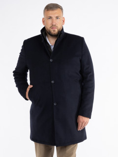 Manteau Marine Avec Parmenture Capel Grande Taille  homme grande taille - Capelstore