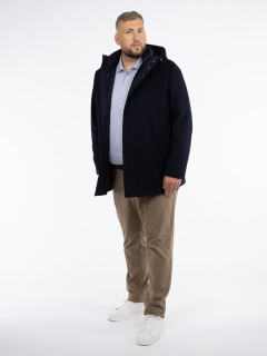 Manteau Cachemire Paul & Shark Tissu Loro Piana Grande Taille marine homme grande taille - Capelstore