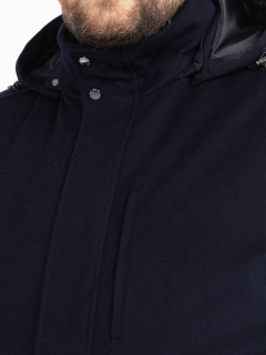 Manteau Cachemire Paul & Shark Tissu Loro Piana Grande Taille marine homme grande taille - Capelstore