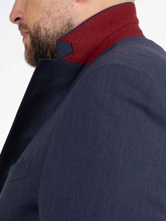 Costume Extens Faux Uni Capel Grande Taille  homme grande taille - Capelstore