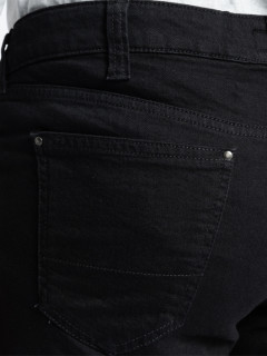 Jean Blaise Noir 5 Poches Capel Grande Taille noir homme grande taille - Capelstore
