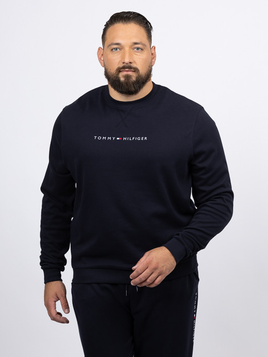 Haut Loungewear Tommy Hilfiger Grande Taille marine homme grande taille - Capelstore