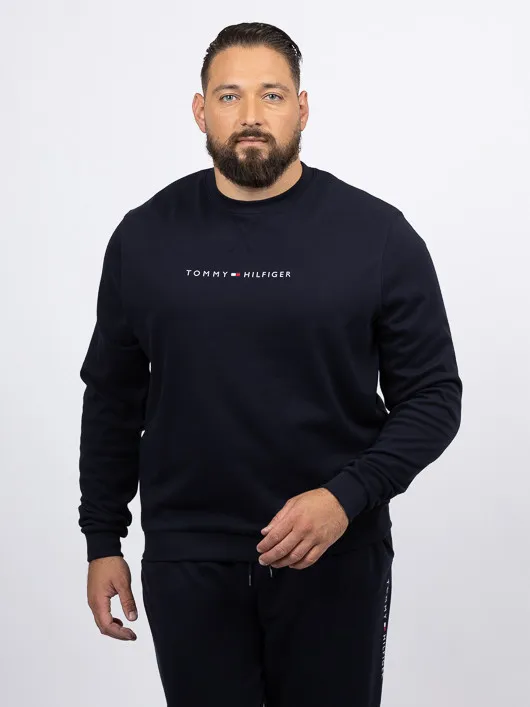 Haut Loungewear Tommy Hilfiger Grande Taille marine homme grande taille - Capelstore