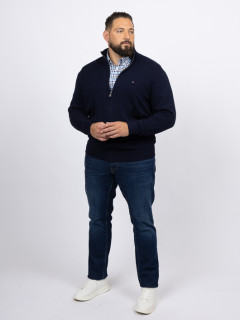 Cardigan Camionneur Marine Tommy Hilfiger Grande Taille marine homme grande taille - Capelstore