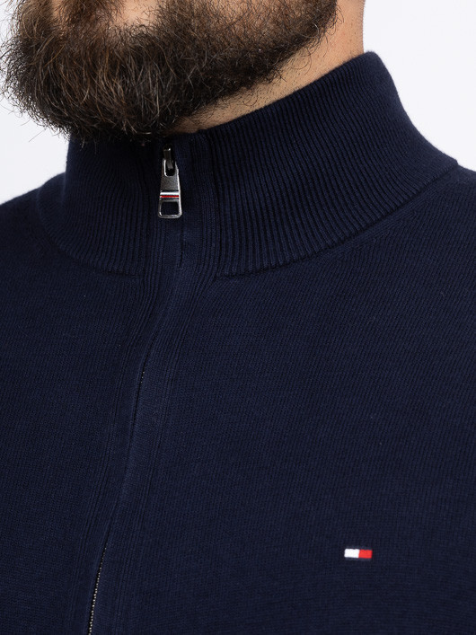 Cardigan Camionneur Marine Tommy Hilfiger Grande Taille marine homme grande taille - Capelstore