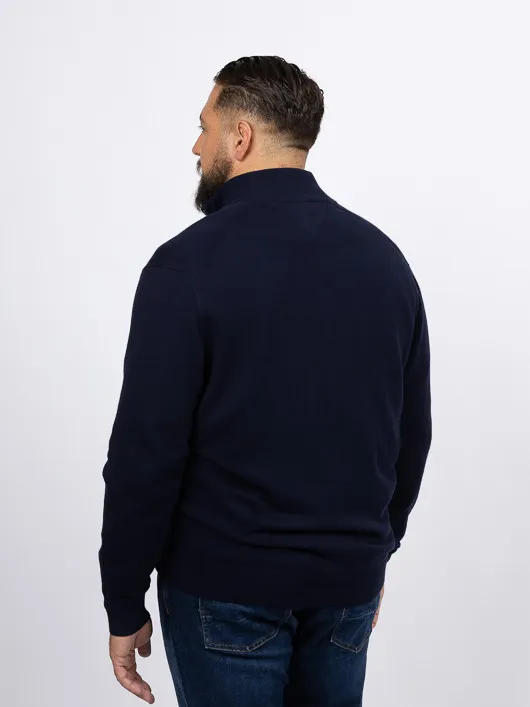 Cardigan Camionneur Marine Tommy Hilfiger Grande Taille marine homme grande taille - Capelstore