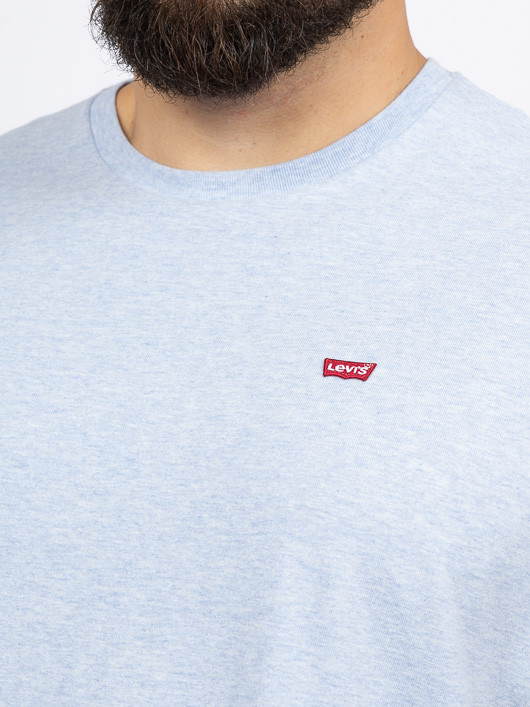Tee-shirt Bleu Logo Levi's Grande Taille bleu homme grande taille - Capelstore