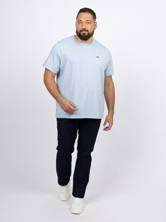 Tee-shirt Bleu Logo Levi's Grande Taille bleu homme grande taille - Capelstore
