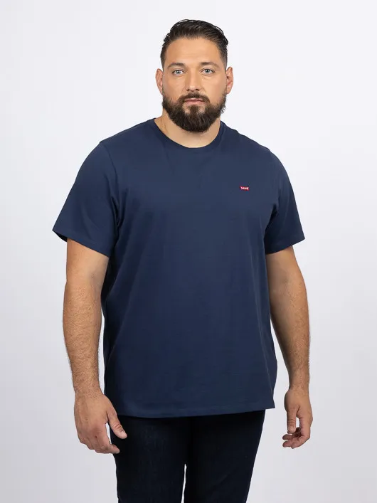 Tee-shirt Marine Logo Levi's Grande Taille marine homme grande taille - Capelstore