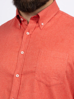 Chemise Flanelle Corail Paul & Shark Grande Taille corail homme grande taille - Capelstore