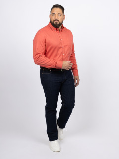 Chemise Flanelle Corail Paul & Shark Grande Taille corail homme grande taille - Capelstore