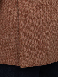 Veste Chevrons Capel Grande Taille marron/rouge homme grande taille - Capelstore