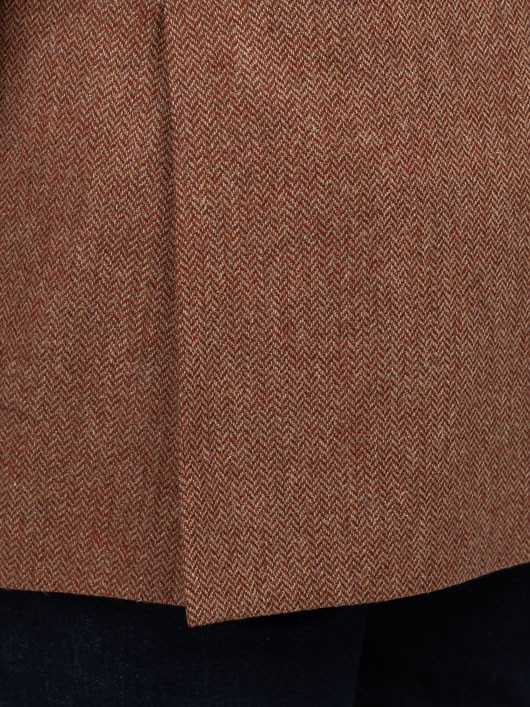 Veste Chevrons Capel Grande Taille marron/rouge homme grande taille - Capelstore
