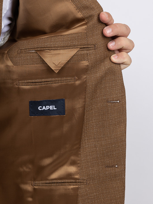 Veste Nattee Caramel Capel Grande Taille caramel homme grande taille - Capelstore
