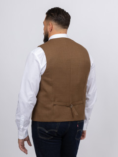 Gilet Natte Caramel Capel Grande Taille caramel homme grande taille - Capelstore