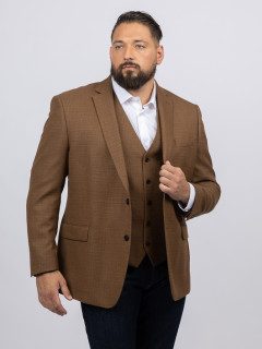 Gilet Natte Caramel Capel Grande Taille caramel homme grande taille - Capelstore