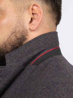 Veste Avec Parmenture Bugatti Grande Taille marron/marine homme grande taille - Capelstore