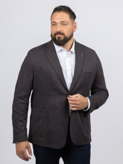 Veste Avec Parmenture Bugatti Grande Taille marron/marine homme grande taille - Capelstore