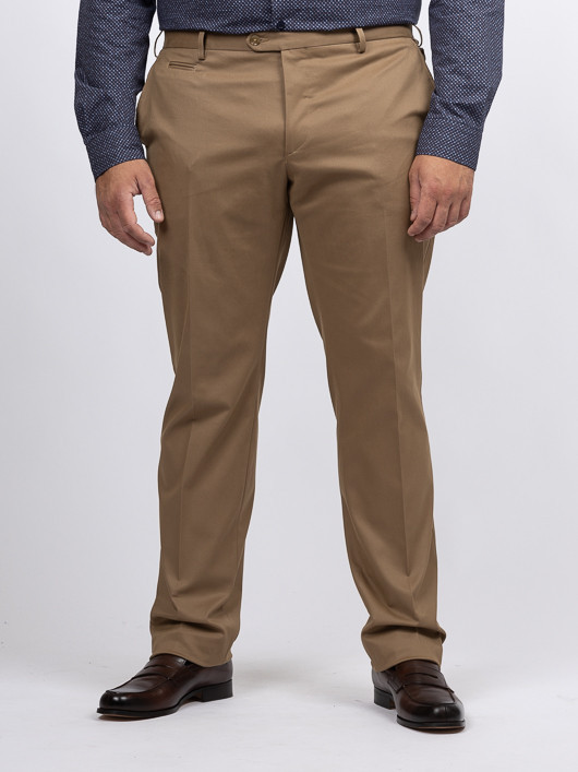 Pantalon Beige Gaspard Capel Grande Taille beige homme grande taille - Capelstore