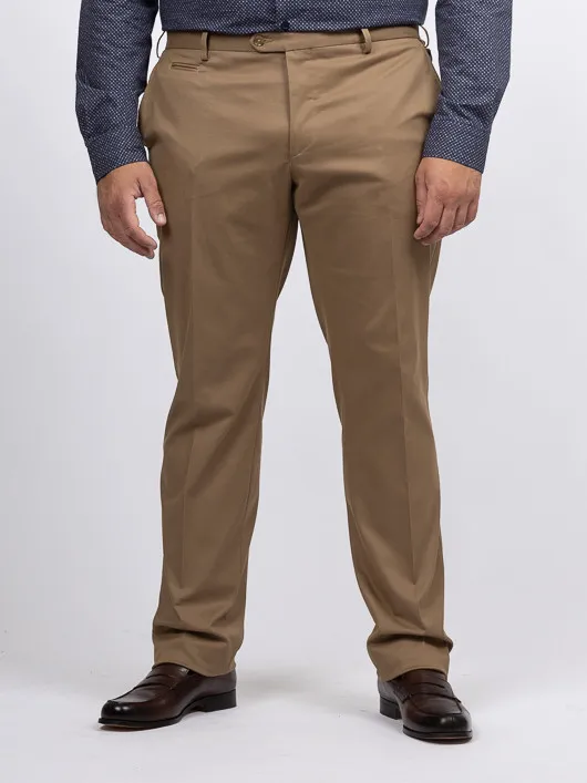 Pantalon Beige Gaspard Capel Grande Taille beige homme grande taille - Capelstore
