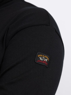 Pull Col Roule Noir Paul&shark Grande Taille  homme grande taille - Capelstore