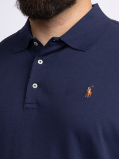 Polo Marine Ralph Lauren Grande Taille marine homme grande taille - Capelstore