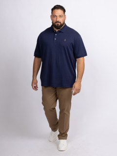 Polo Marine Ralph Lauren Grande Taille marine homme grande taille - Capelstore