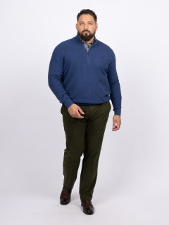 Pull Camionneur Ralph Lauren Grande Taille bleu homme grande taille - Capelstore
