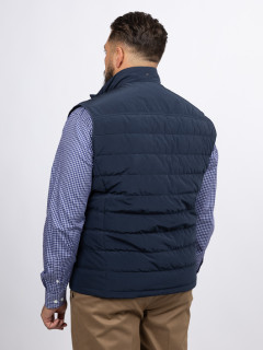 Sans Manches Matelasse Marine Paul & Shark Grande Taille marine homme grande taille - Capelstore