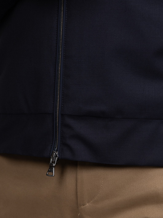 Cardigan Avec Tissu Loro Piana Paul & Shark Grande Taille marine homme grande taille - Capelstore
