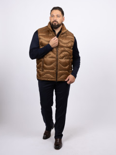 Sans Manches Paul & Shark Grande Taille marron homme grande taille - Capelstore