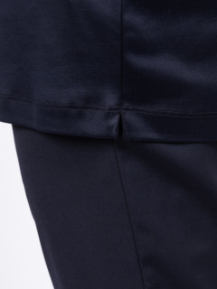 Polo Ml Zippe Paul & Shark Grande Taille marine homme grande taille - Capelstore