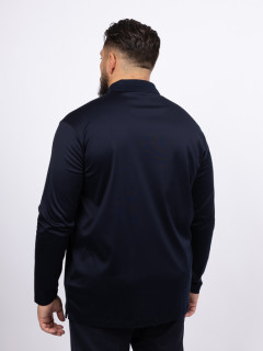 Polo Ml Zippe Paul & Shark Grande Taille marine homme grande taille - Capelstore