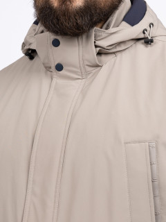 Parka Typhoon Paul & Shark Grande Taille beige homme grande taille - Capelstore