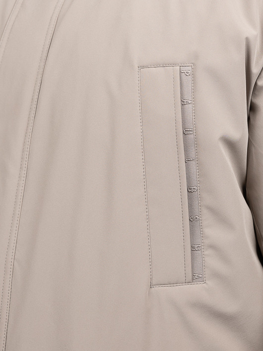Parka Typhoon Paul & Shark Grande Taille beige homme grande taille - Capelstore