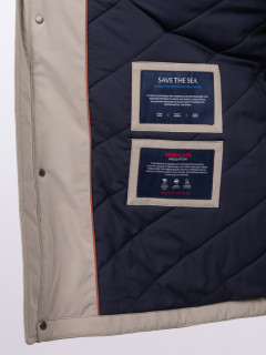 Parka Typhoon Paul & Shark Grande Taille beige homme grande taille - Capelstore