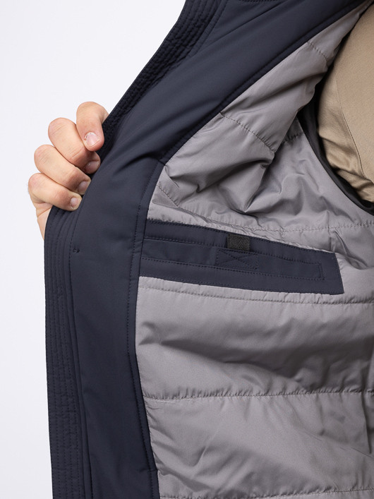 Parka Marine Bugatti Grande Taille marine homme grande taille - Capelstore