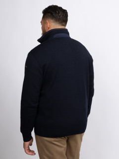 Pull Camionneur Paul & Shark Grande Taille marine homme grande taille - Capelstore