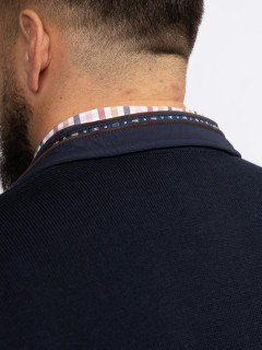 Pull Camionneur Paul & Shark Grande Taille marine homme grande taille - Capelstore