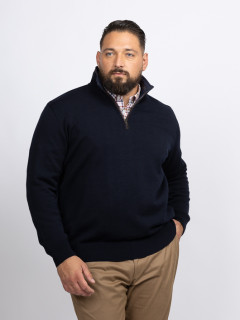 Pull Camionneur Paul & Shark Grande Taille marine homme grande taille - Capelstore