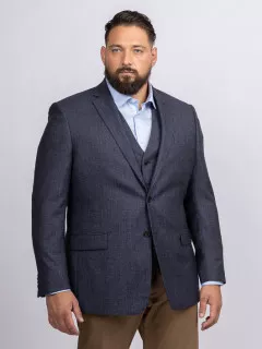 Veste Nattee Capel Grande Taille marine homme grande taille - Capelstore