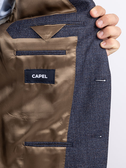 Veste Nattee Capel Grande Taille marine homme grande taille - Capelstore