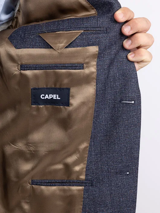 Veste Nattee Capel Grande Taille marine homme grande taille - Capelstore