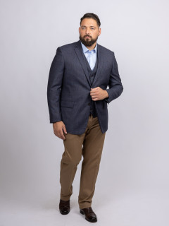 Veste Nattee Capel Grande Taille marine homme grande taille - Capelstore