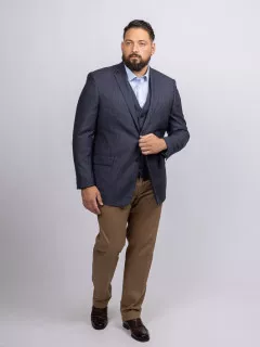 Veste Nattee Capel Grande Taille marine homme grande taille - Capelstore